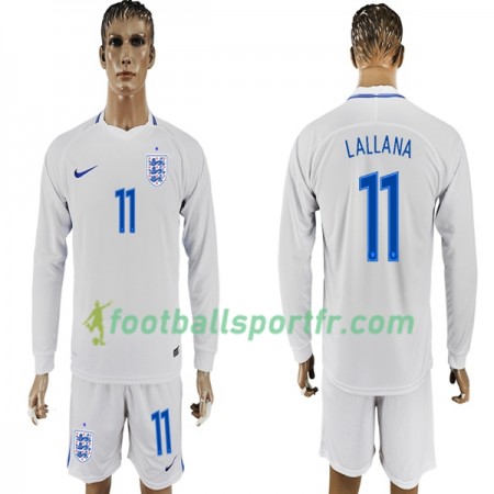 Tenue Angleterre Lallana 11 Domicile Coupe du monde 2018 Maillot de Foot ML